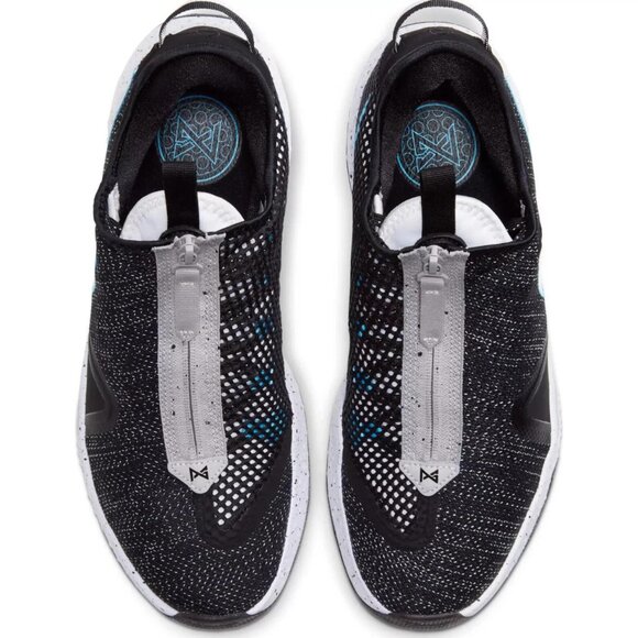 Nike PG 4 EP IV Paul George Black Grey Teal Blue Men Basketball Shoes SIZE US 8 - Picture 2 of 9